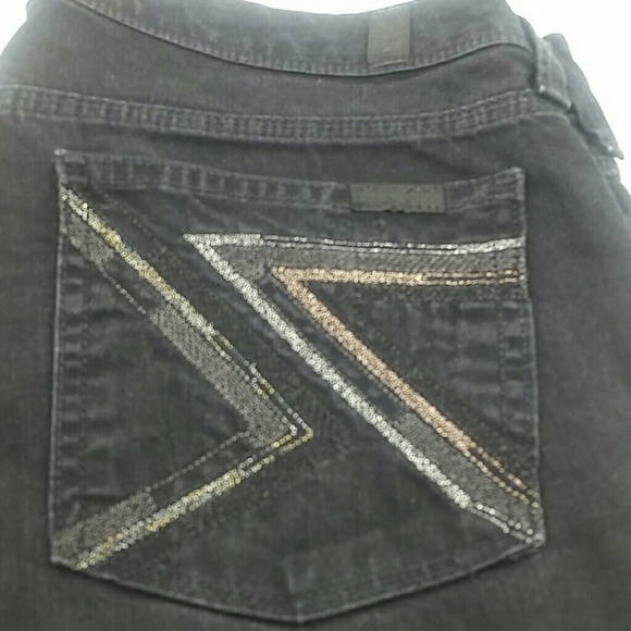 7 FOR ALL MANKIND l Flynt Bootcut Jeans B7 - Picture 2 of 7